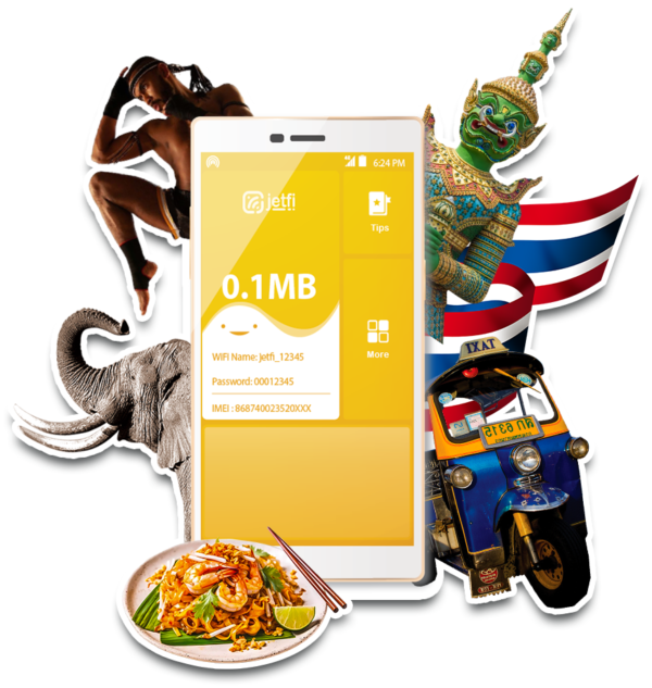 Pocket WiFi สำหรับใช้งานในประเทศไทย MUAYTHAI WiFi